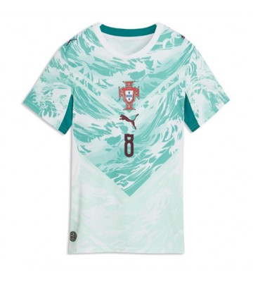 Portugal Bruno Fernandes #8 Udebanetrøje Dame VM 2026 Kortærmet